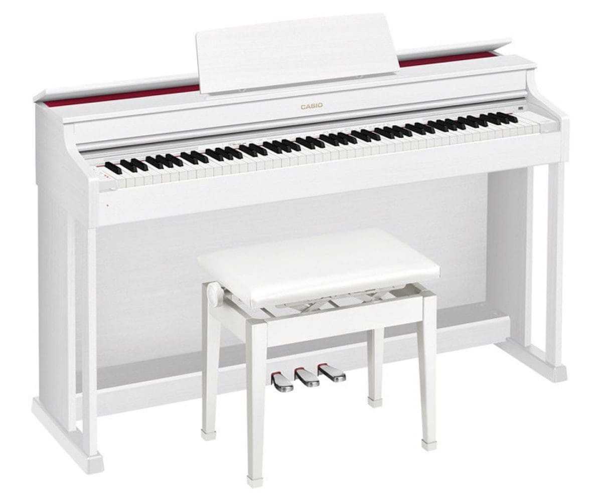 CASIO AP-470 WE (POEKSPOZYCYJNE) - PIANINO CYFROWE + ŁAWA GRATIS